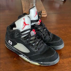 Jordan metallic 5s size 12